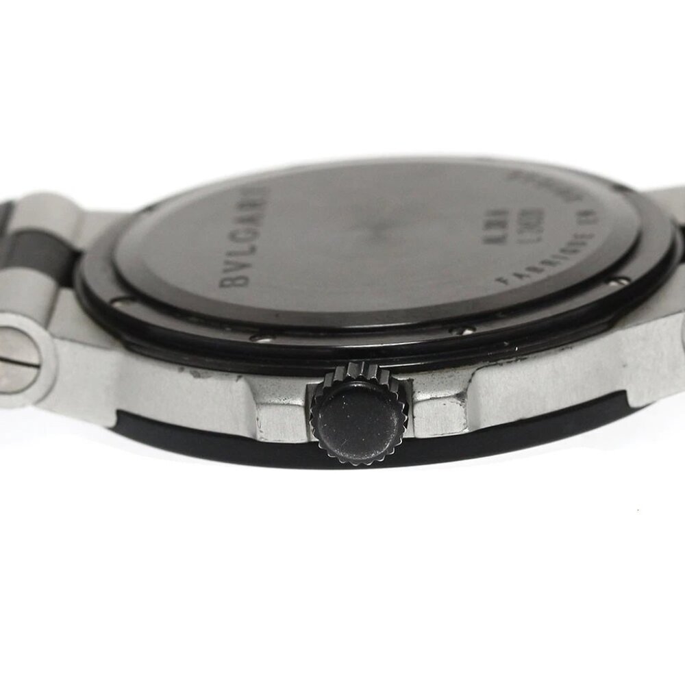 BVLGARI aluminum AL38A Date Silver Dial Automatic Men's Watch_894708 - Picture 5 of 6